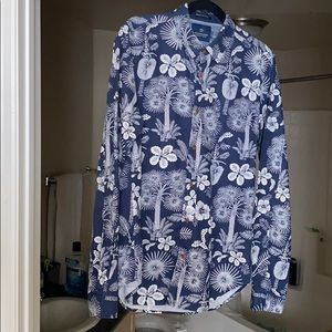 Scotch and soda men’s collard shirt